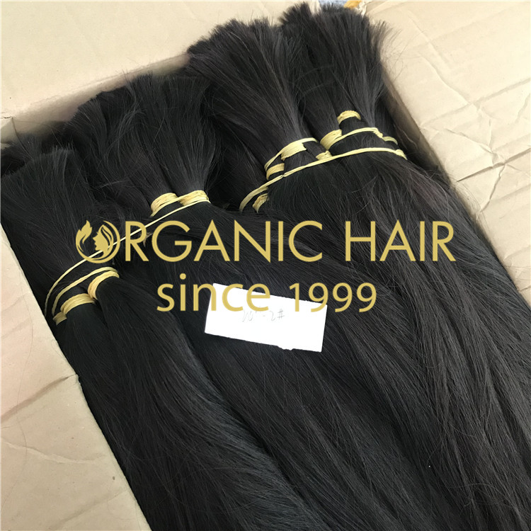 Full cuticle hair bulk manufacturer H208